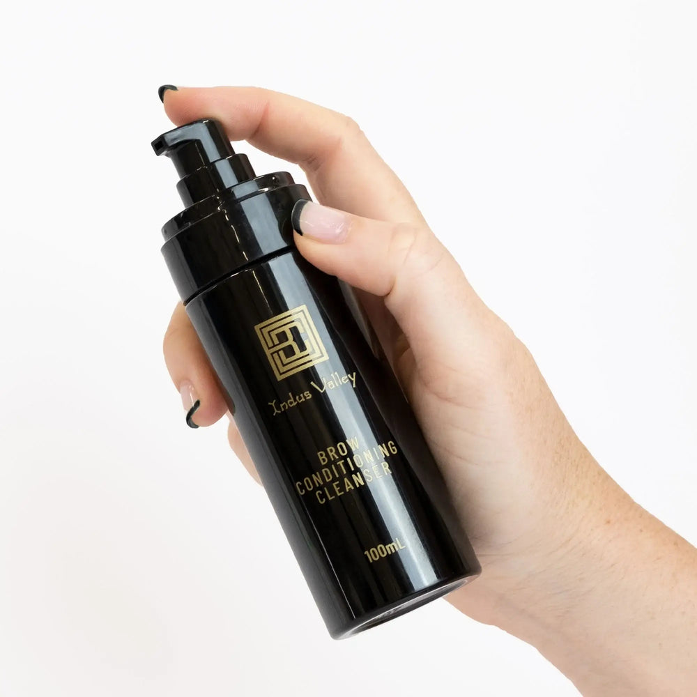 Brow Code Brow Conditioning Cleanser 100ml gently cleanses and preps brows for tinting, lamination, or daily care