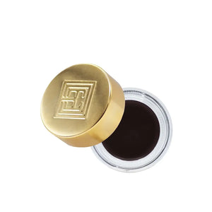 Brow Code Brow Pomade in Dark Brown with gold lid, perfect for defining and sculpting brows