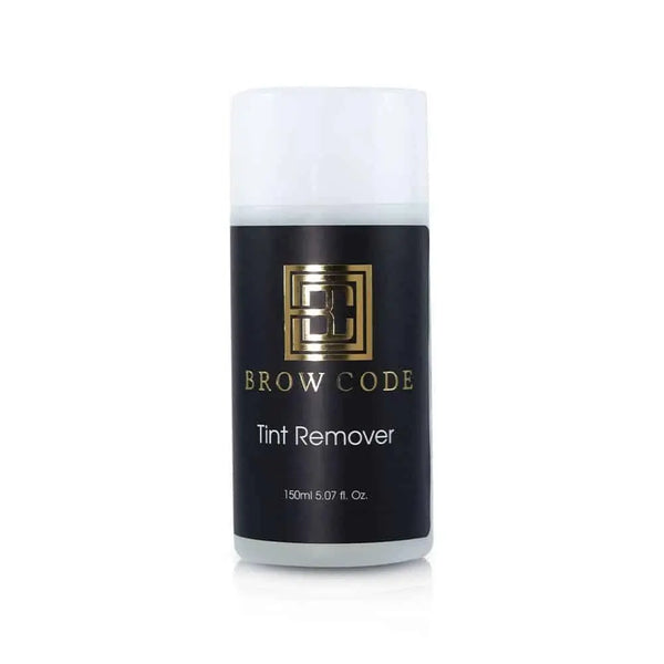 Brow Code Tint Remover 150ml for gently removing excess brow tint while maintaining skin and hair integrity