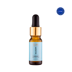 ÉLAN Brow ELIXIR professional eyebrow concentrate with dropper, nourishing serum for eyebrow care and growth, 10 ml