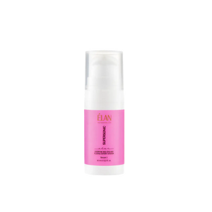 ÉLAN Supersonic Expert System Serum 1 in pink bottle, step 1 solution for professional brow and lash lamination treatments