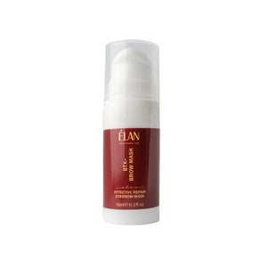 ÉLAN BTX Brow Mask in 10ml pump bottle, effective repair eyebrow treatment for nourishing and restoring damaged brows