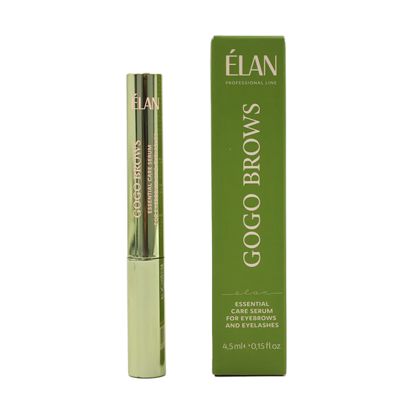 Strengthen and nourish brows and lashes with ÉLAN Gogo Brows serum—perfect for post-treatment care, hydration, and daily eyebrow styling