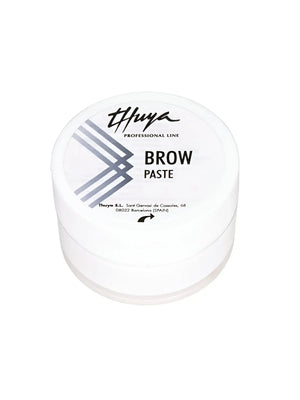 Container of Thuya Brow Paste on a white background